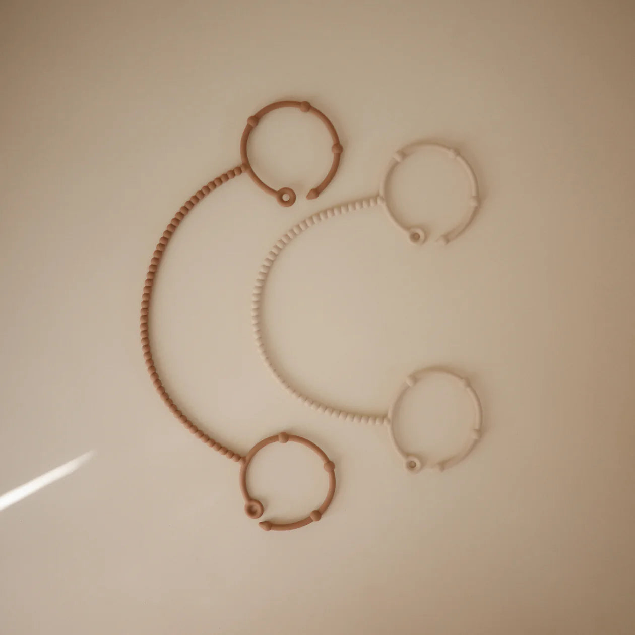 Adjustable silicone straps