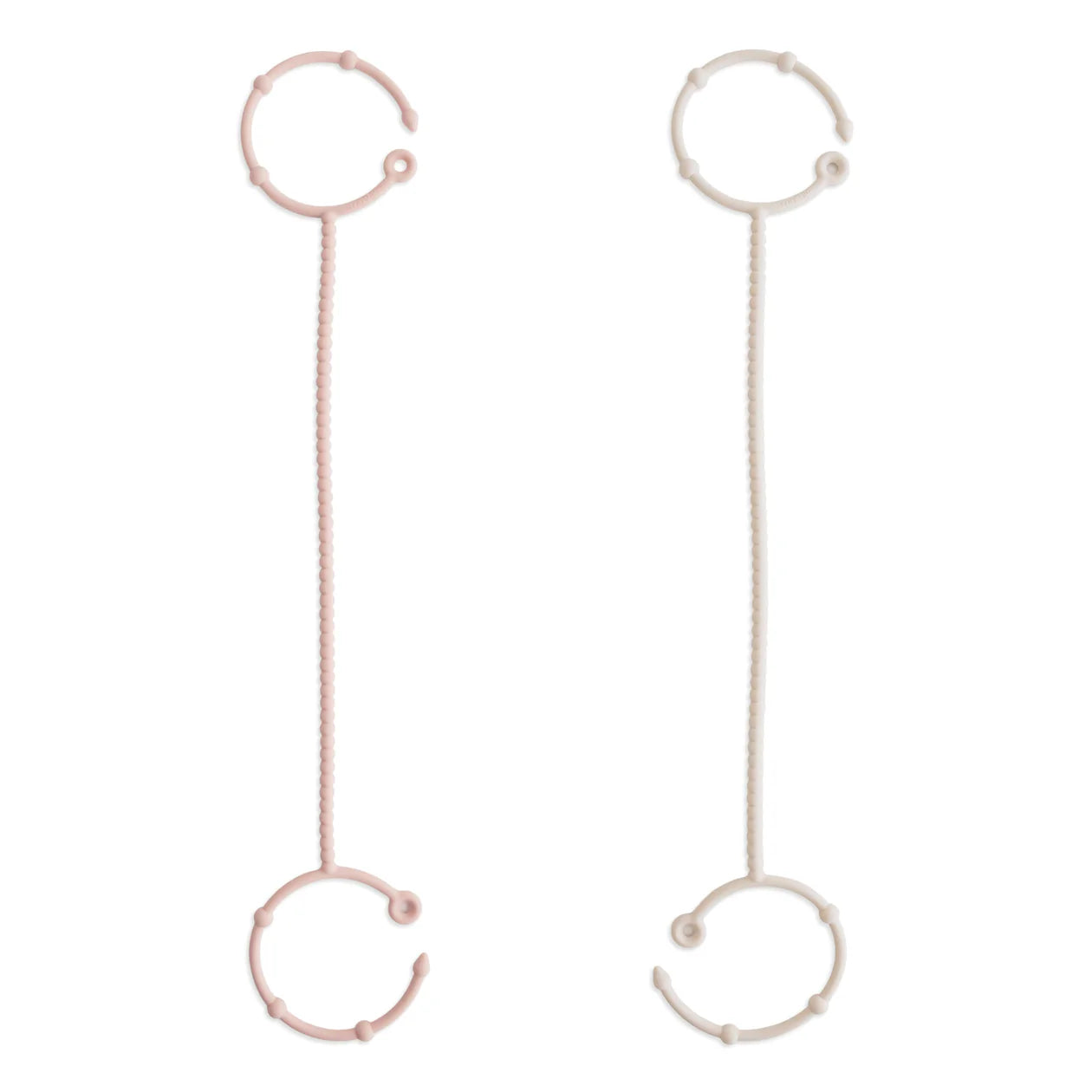 Adjustable silicone straps