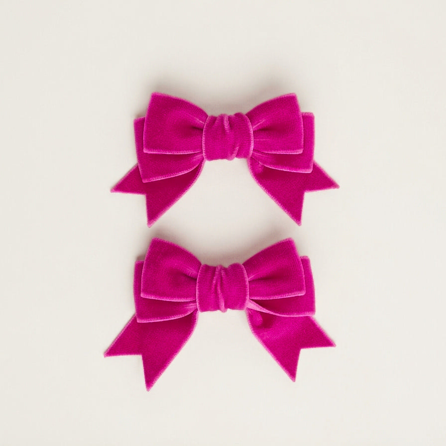Clips para el cabello velvet