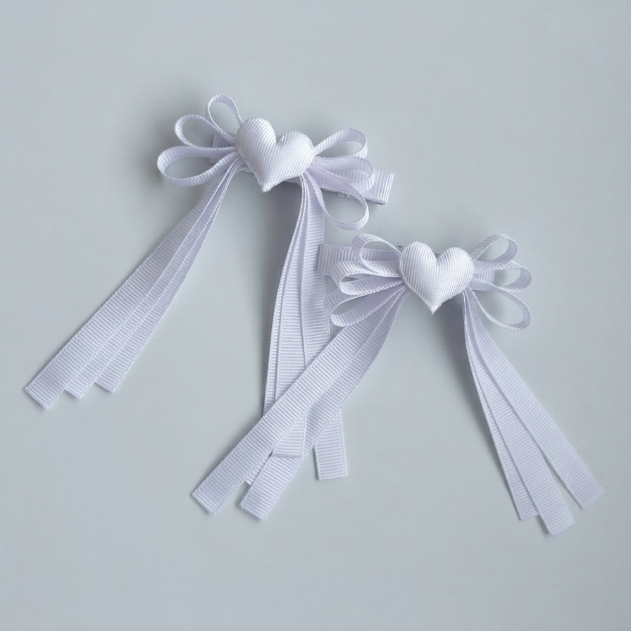 Clips para el cabello heart