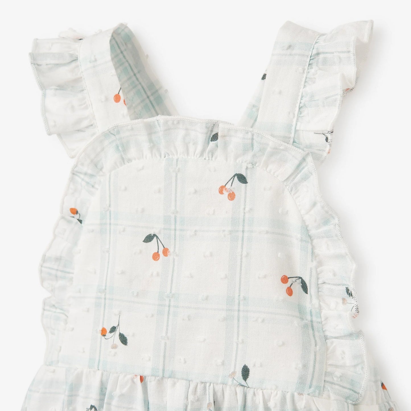 Cherry picnic romper