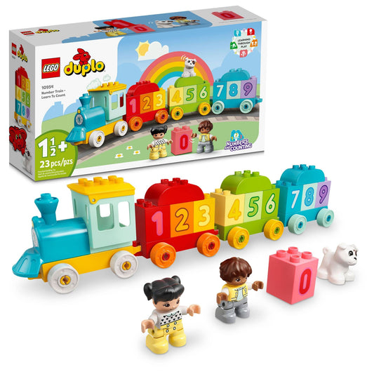 Lego number train