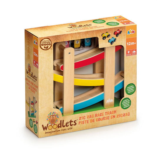 Woodlets zig zag race track