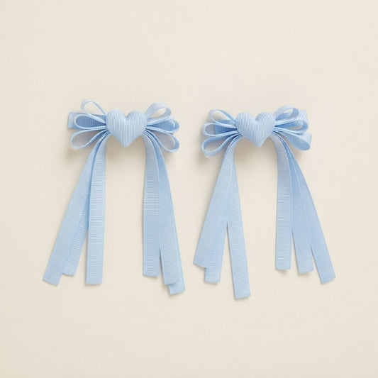Clips para el cabello heart