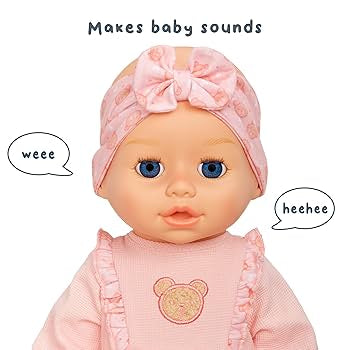 Muñeca gatea + sonidos