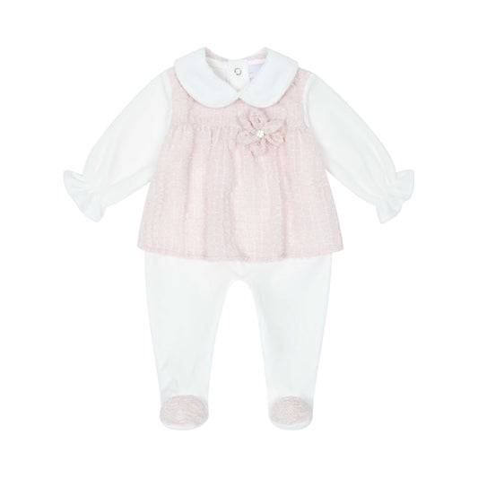 Pelele baby pink