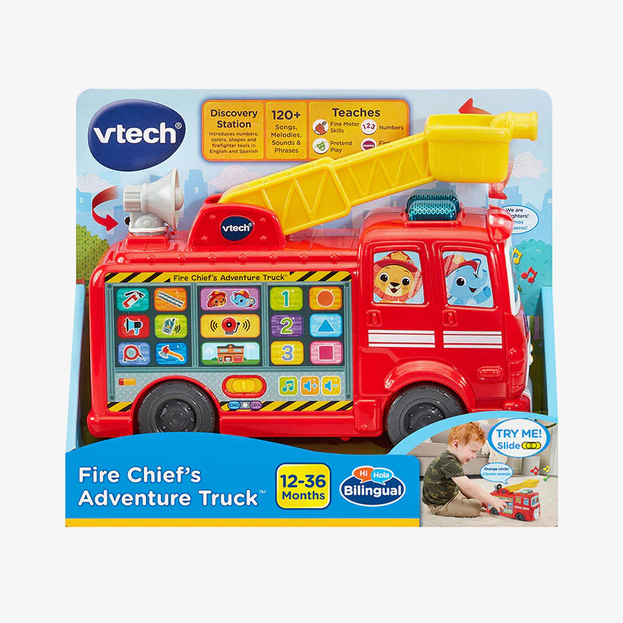 Fire truck bilingual