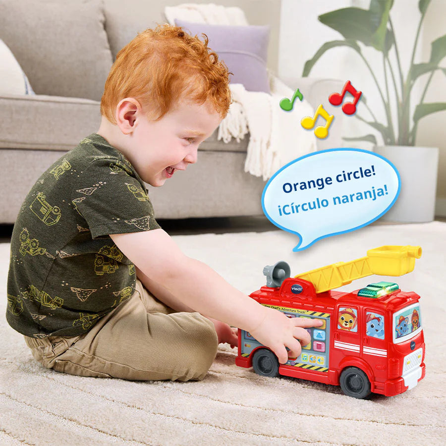 Fire truck bilingual