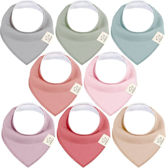 Bandana bibs 8 pack