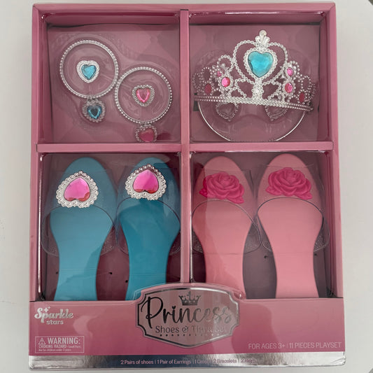 Set de tacones y tiara