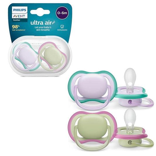 Set de 2 Chupetes ultra air