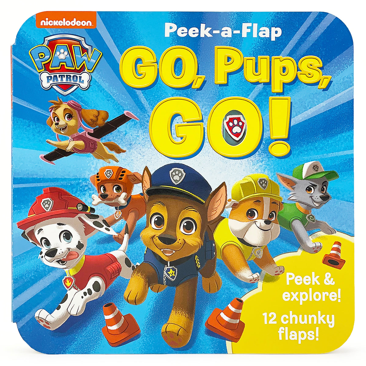 Peek-a-flap paw patrol