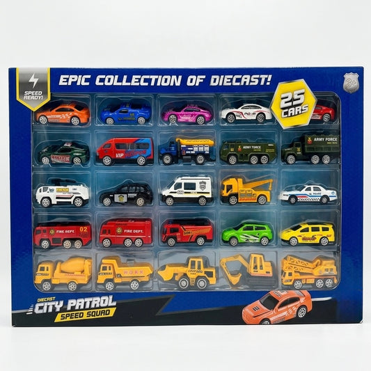 Car set 25 carros