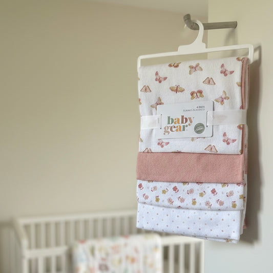 Flannel blankets 4 pack
