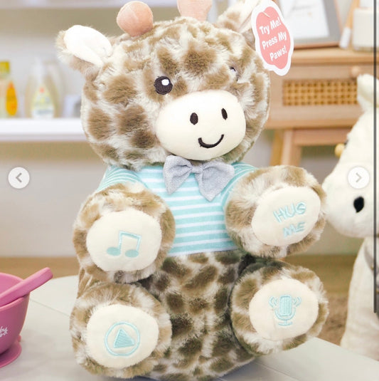 Peluche musical• graba y repite la voz