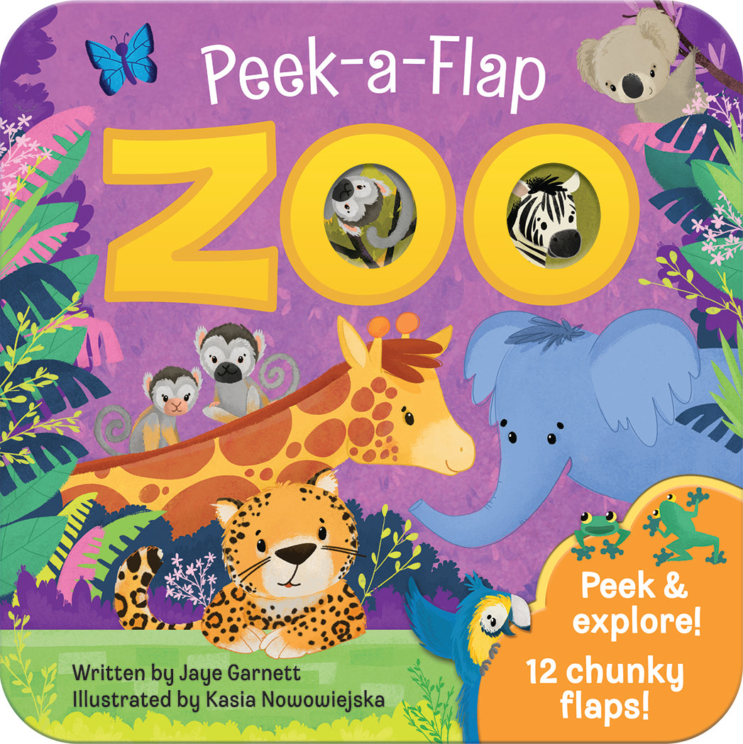 Peek-a-flap zoo