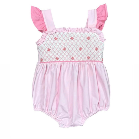 Clara smocked bubble