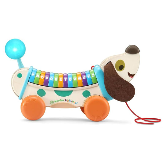 Wooden alphapup con sonidos
