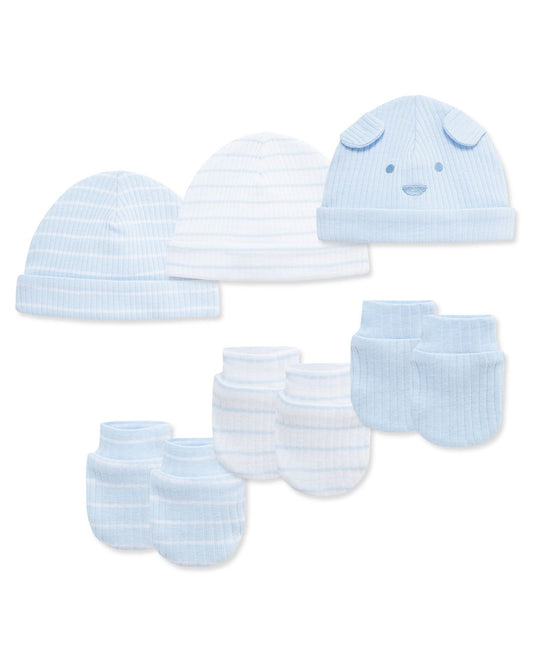 Set de gorros y guantes