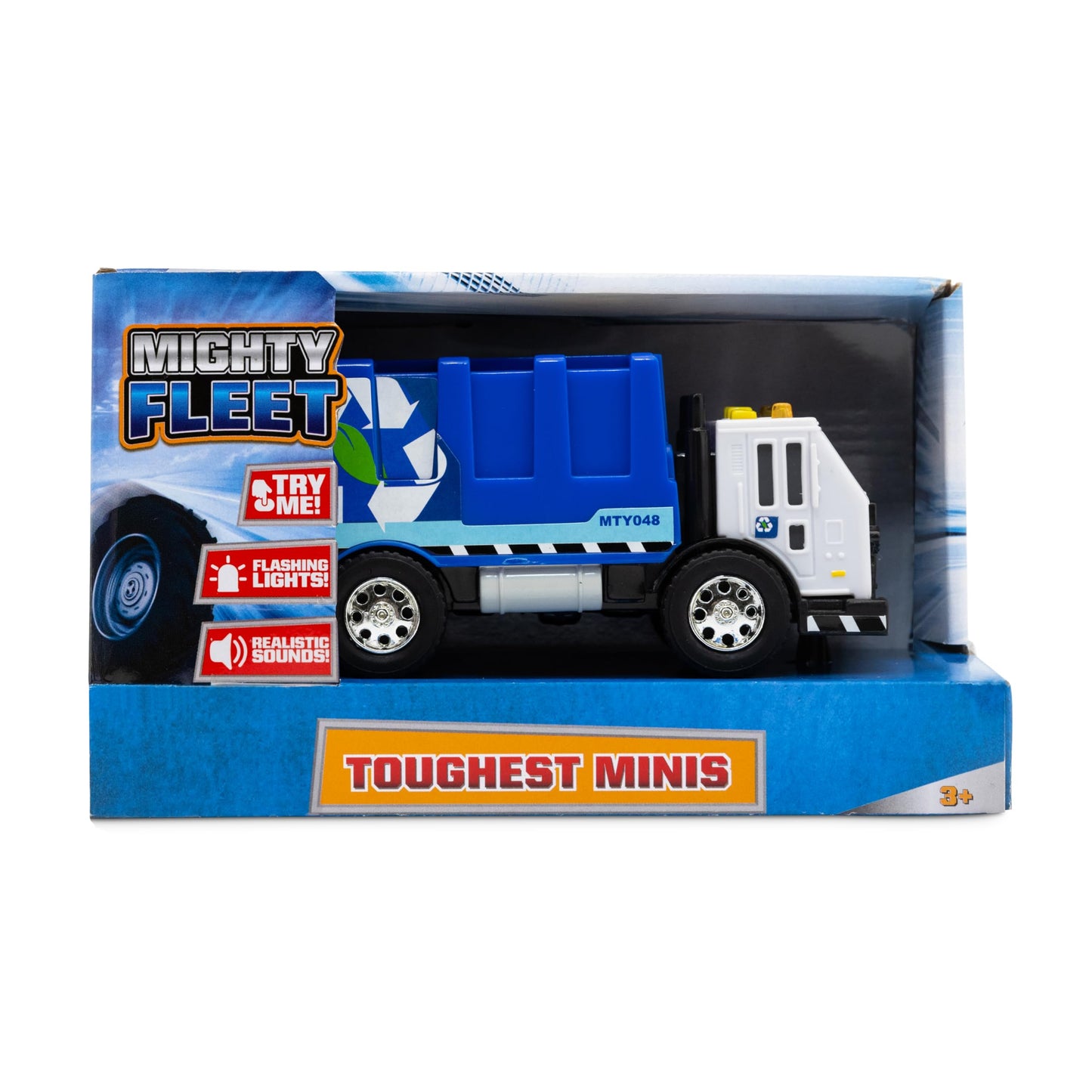 Mighty fleet - camion de reciclaje mini