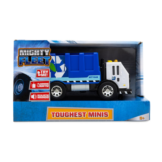 Mighty fleet - camion de reciclaje mini