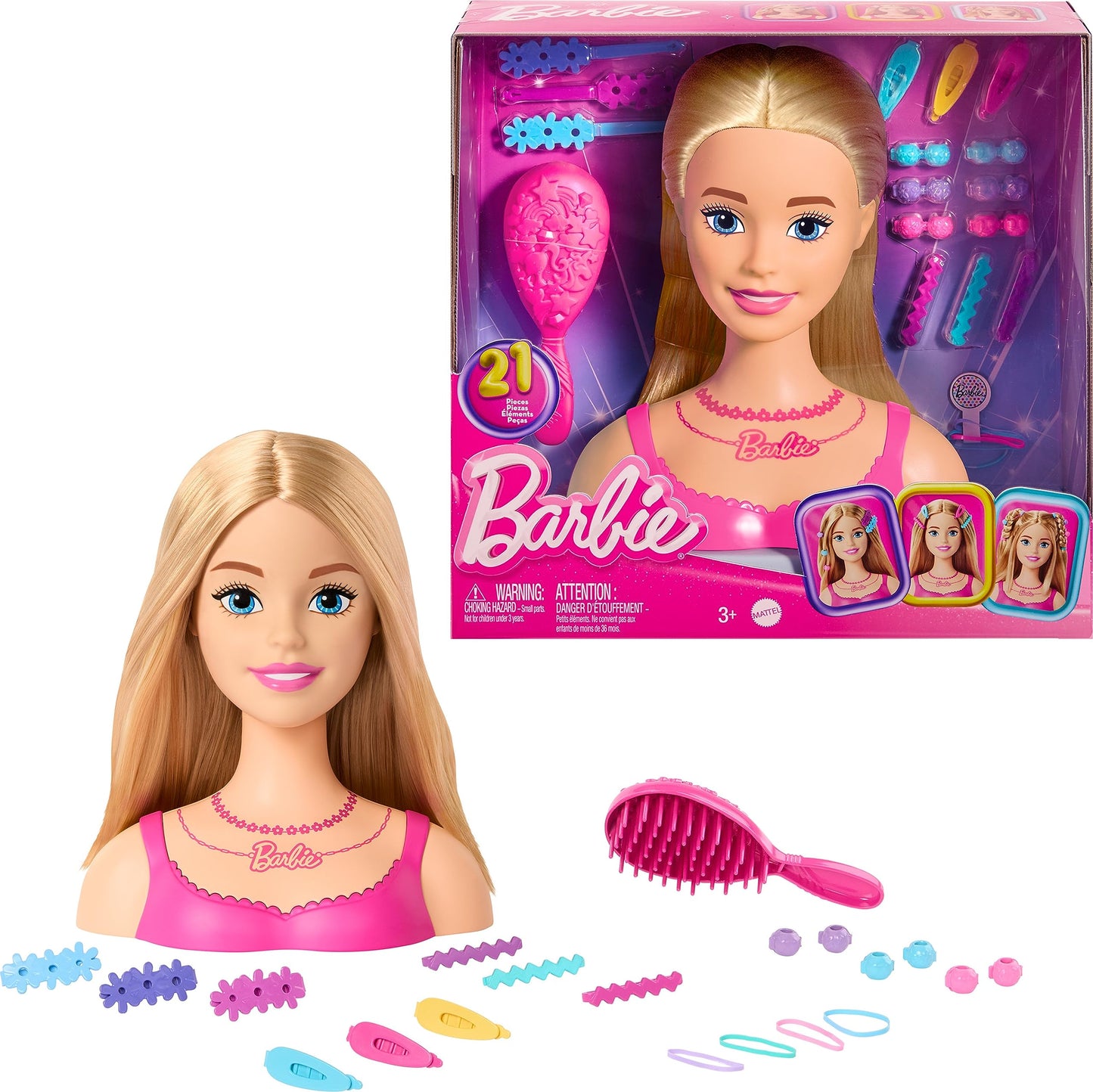 Barbie cabeza para peinar