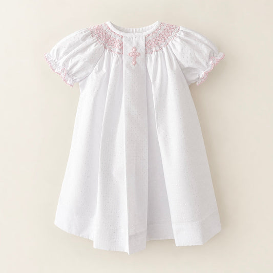 Vestido cruz bordada
