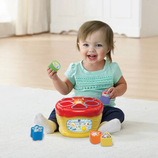 Sort and discover drum con luces y sonidos