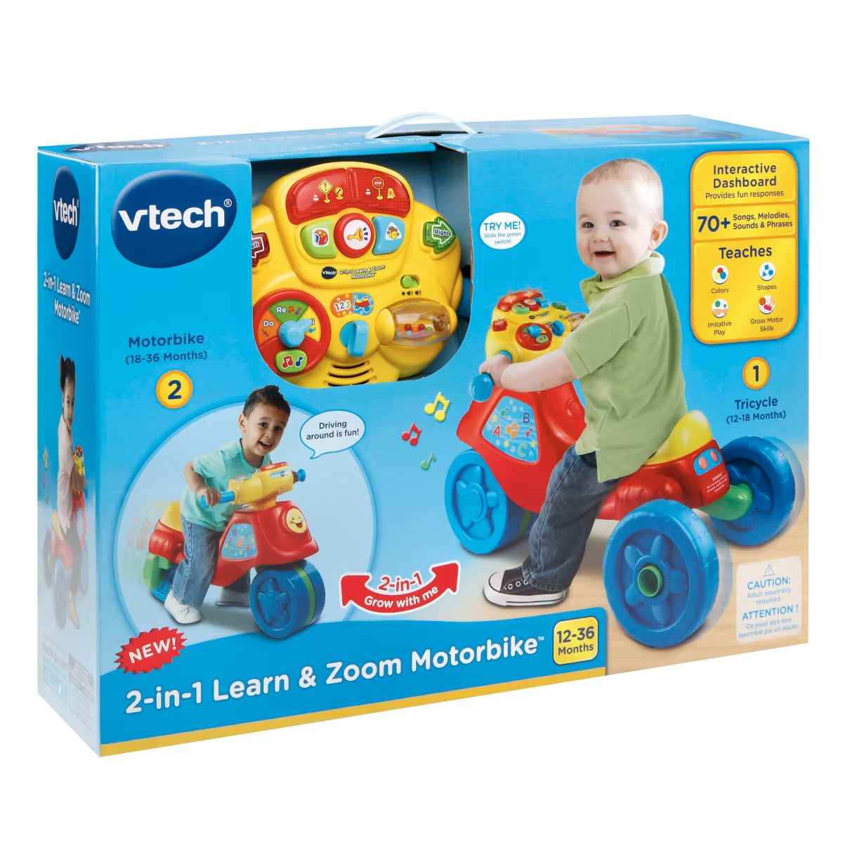 Vtech - triciclo 12-18m