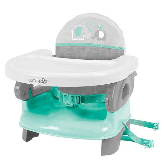 Folding booster seat