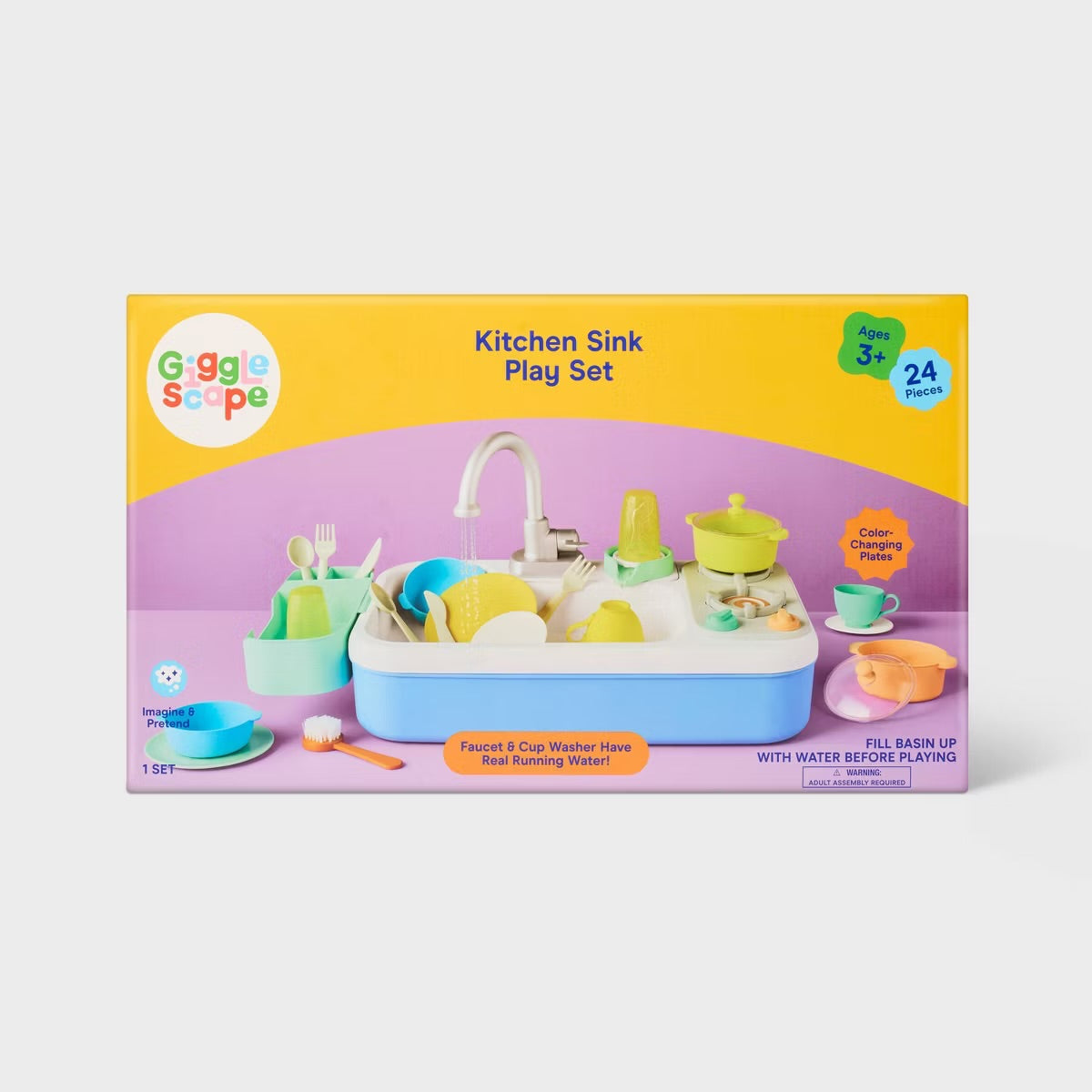 Giggle scape - kitchen sink play set