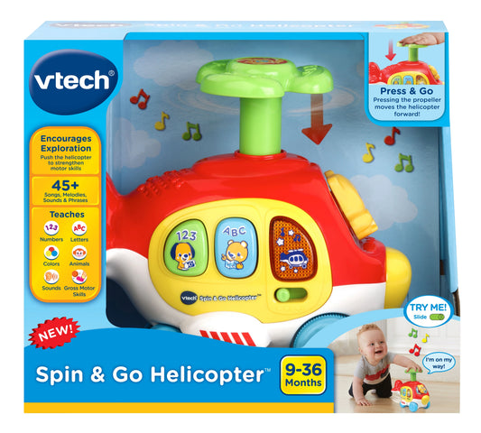 Vtech • sping and go helicopter