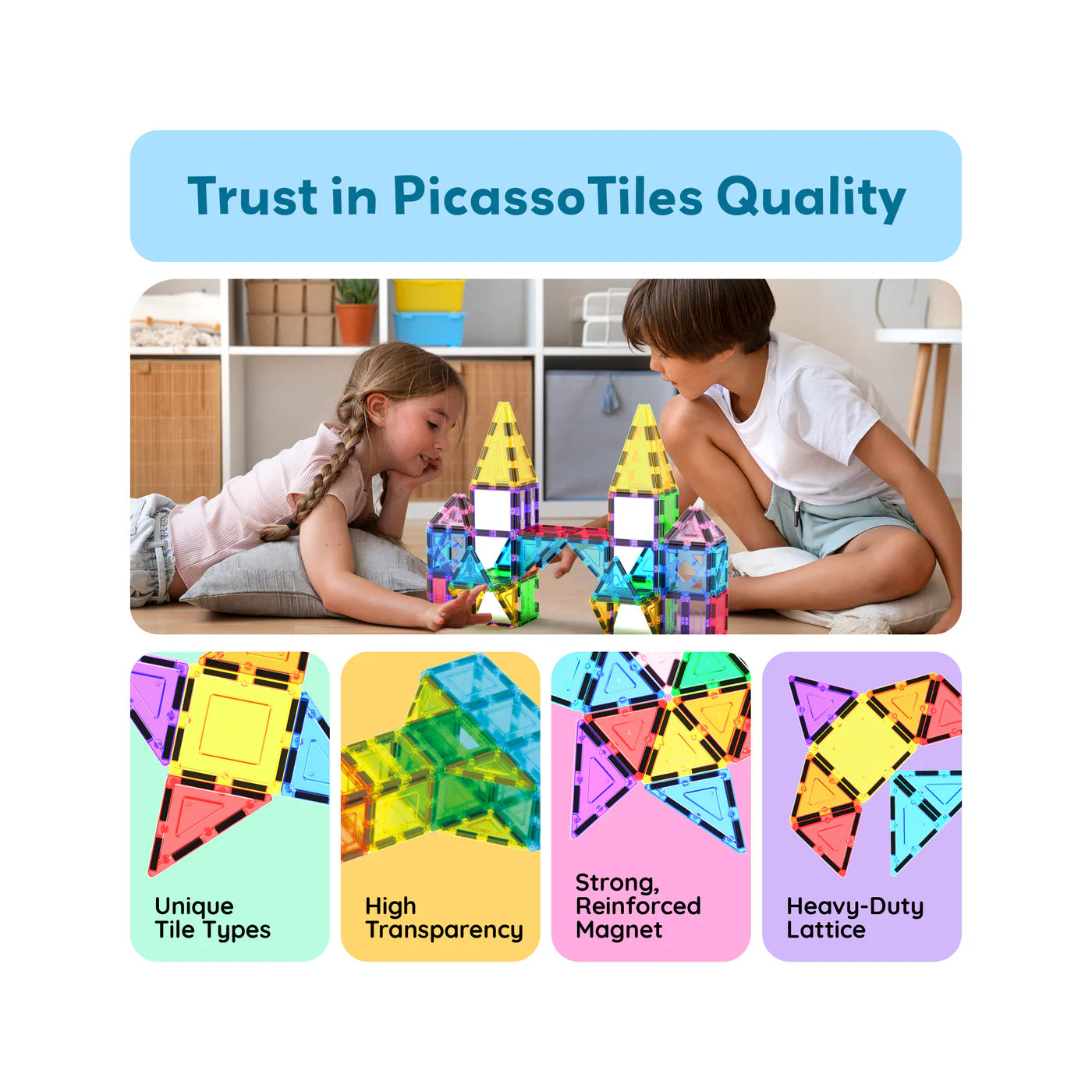 Picasso tiles 152 pzs