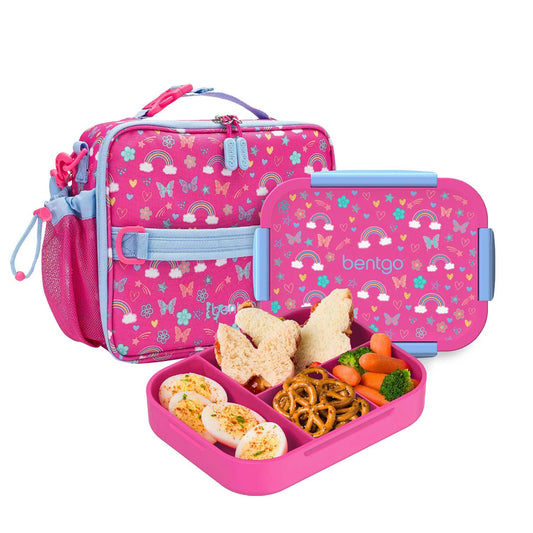 Lunch box and deluxe insulated lunch bag