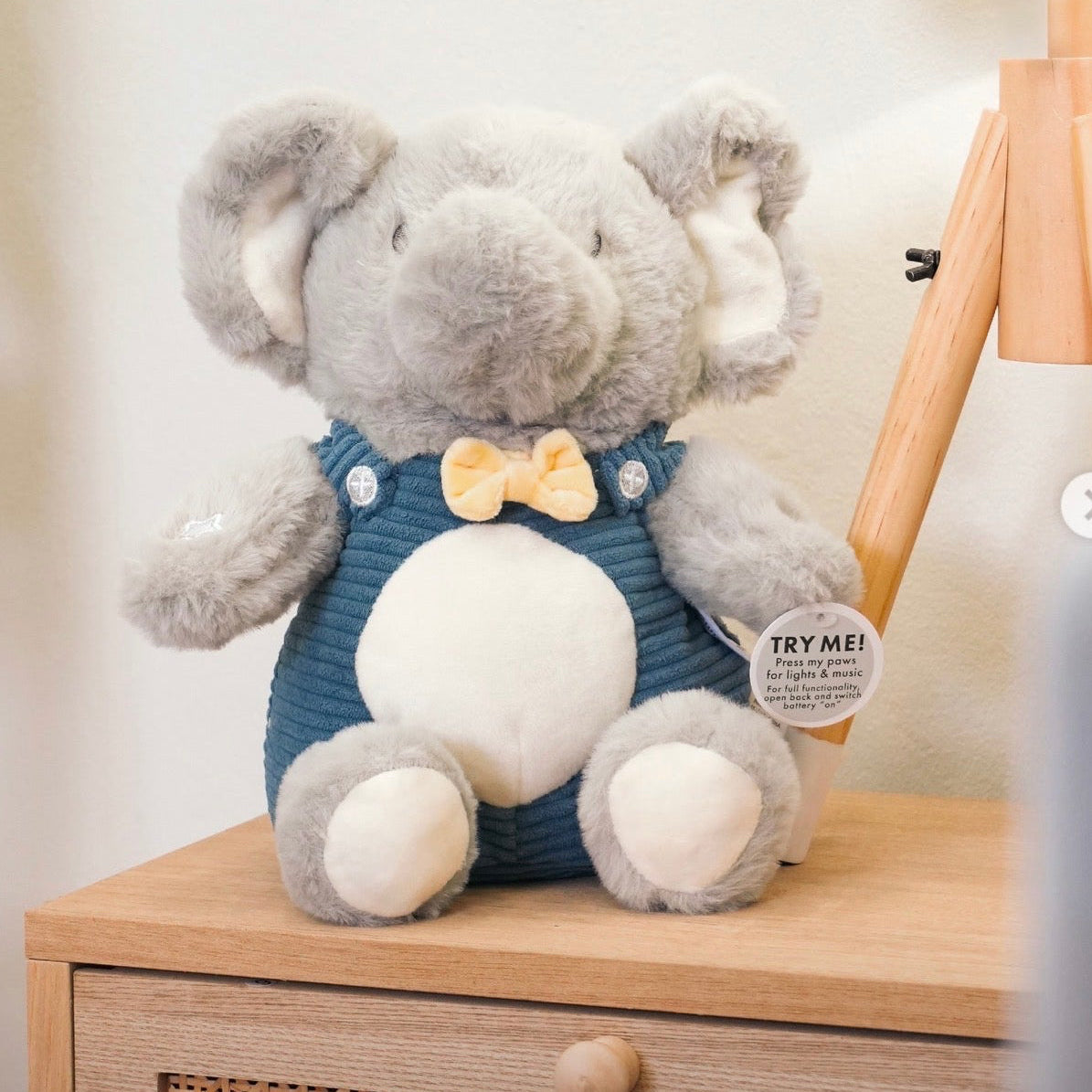 Peluche con luces y sonidos