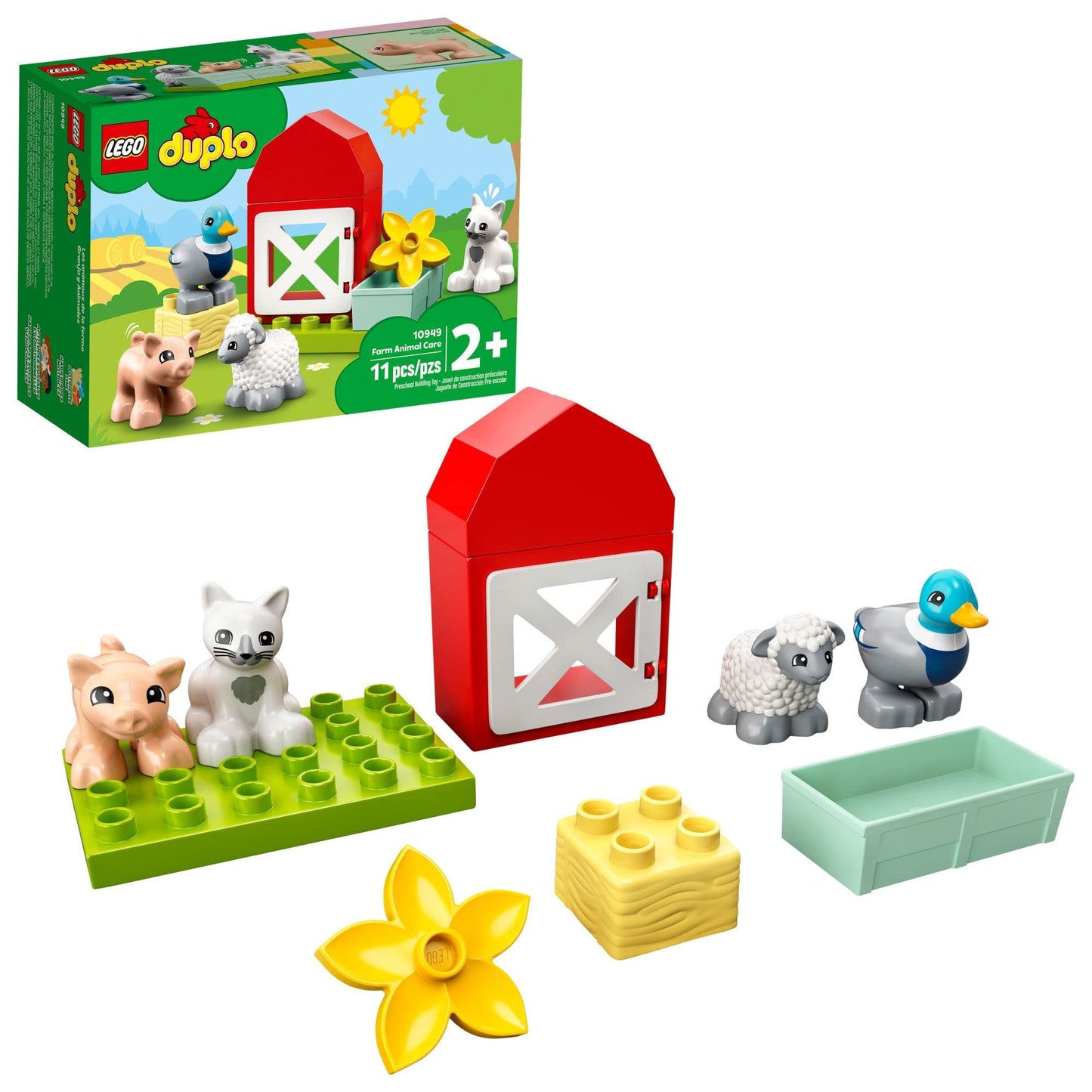 Lego duplo farm animal care