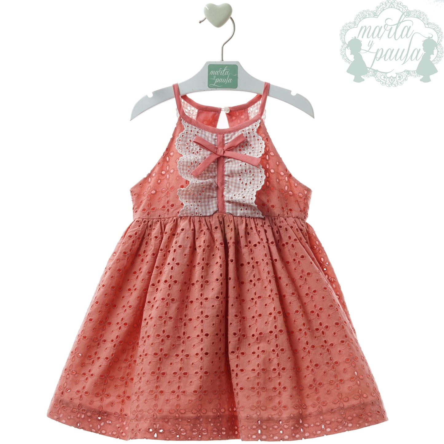 Vestido coral