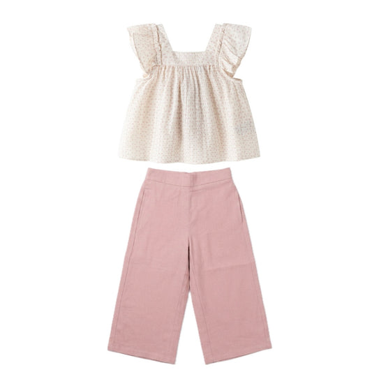 Set 2 pc rosa viejo