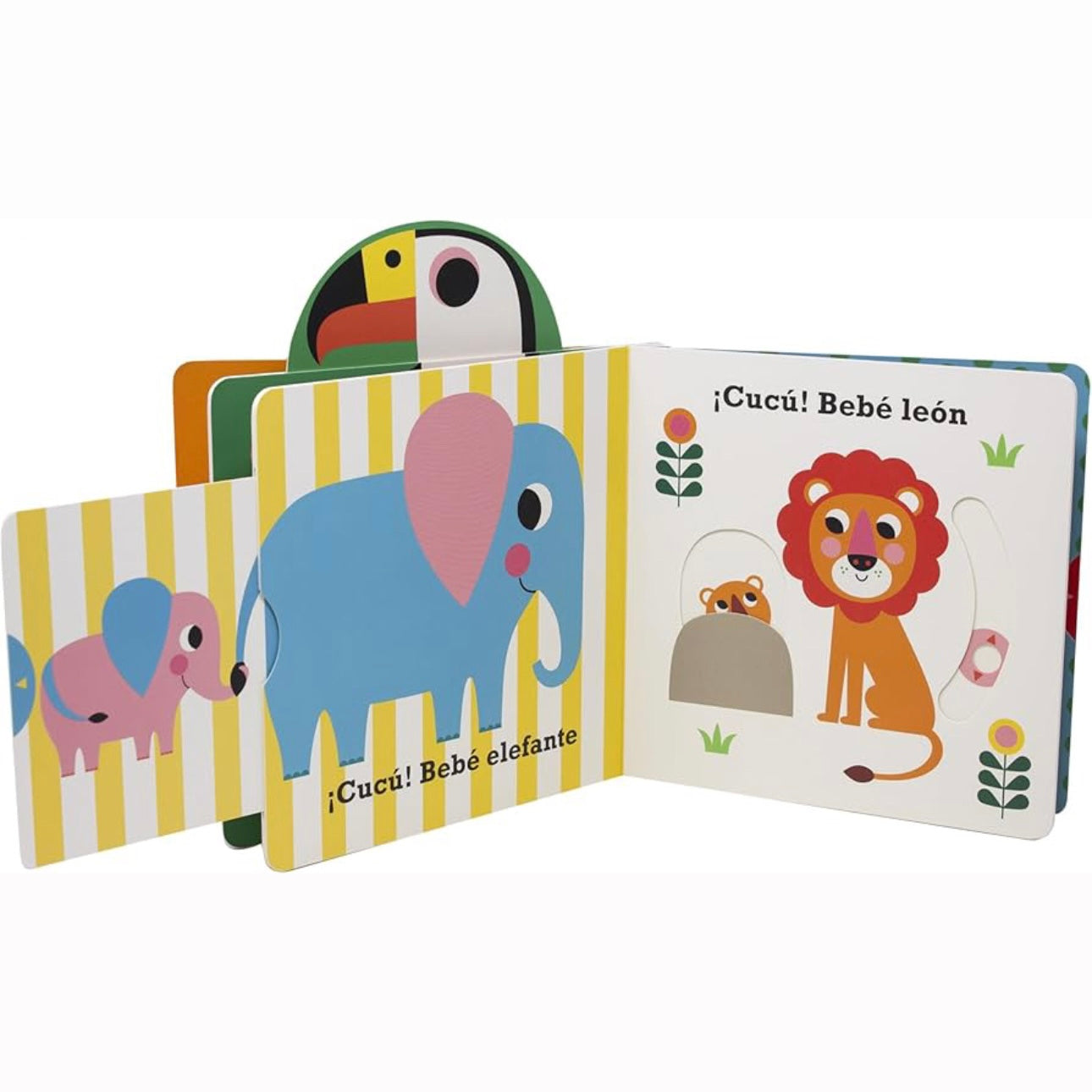 Peekaboo lion sliders