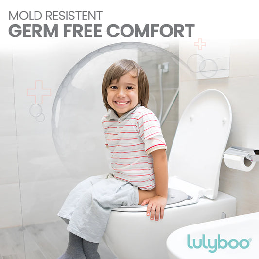 Foldable potty seat