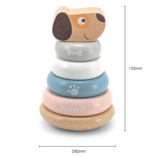 Stacking puppy