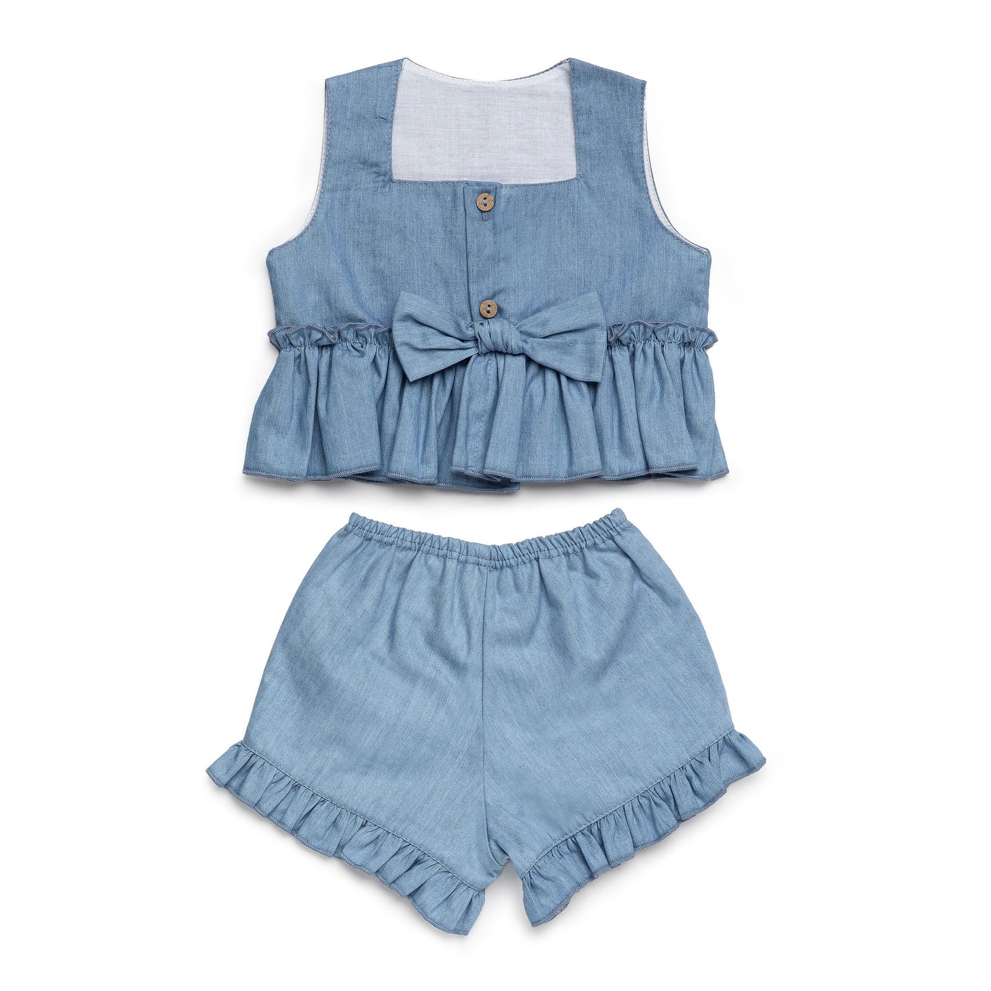 Set 2 pzs denim