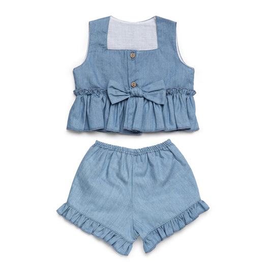 Set 2 pzs denim