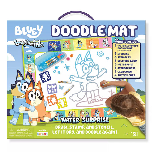 Doodle mat bluey