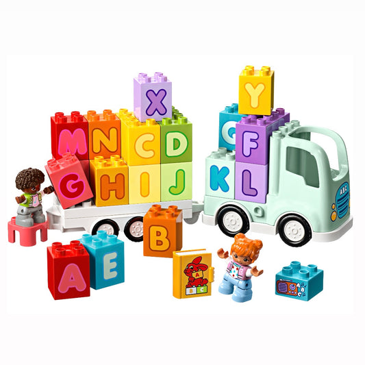 Lego alphabet truck