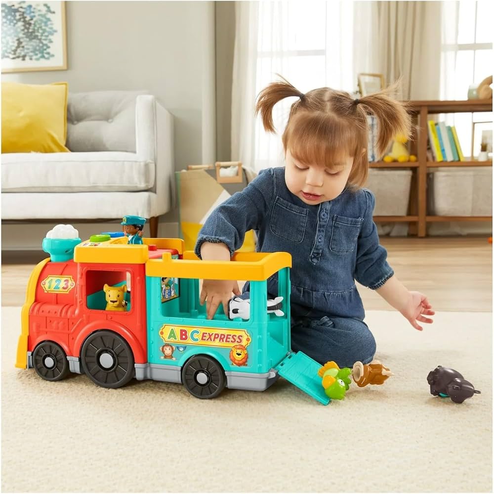 Big ABC animal train