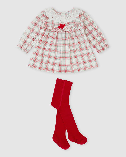 Vestido con leotardo