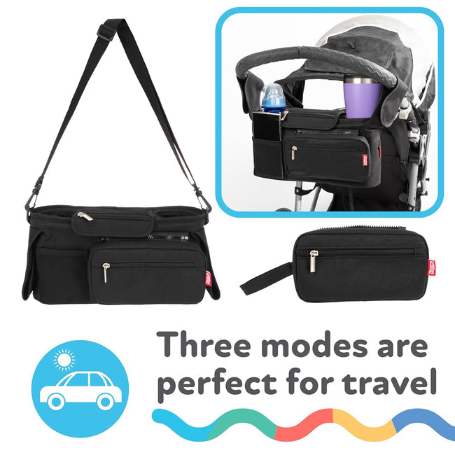 Nuby - deluxe stroller organizer