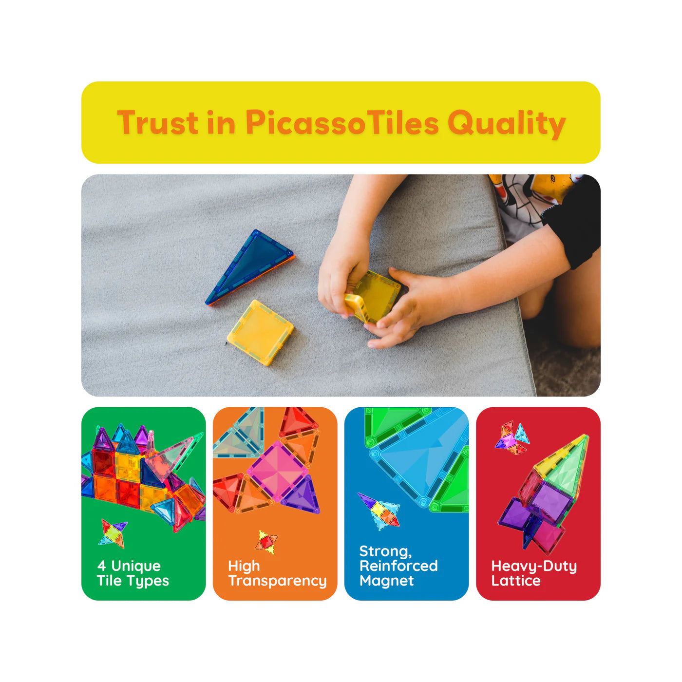 Picasso tiles 80 pzs