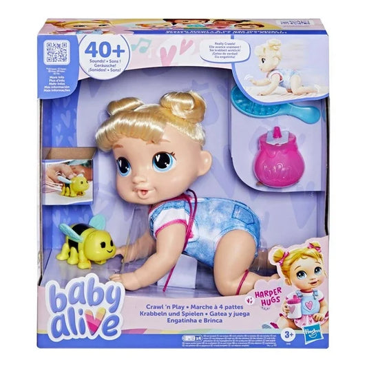 Muñeca baby alive crawl
